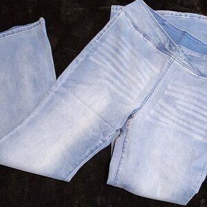 Pull On Super Flare Jeans *NWT* - Light Wash